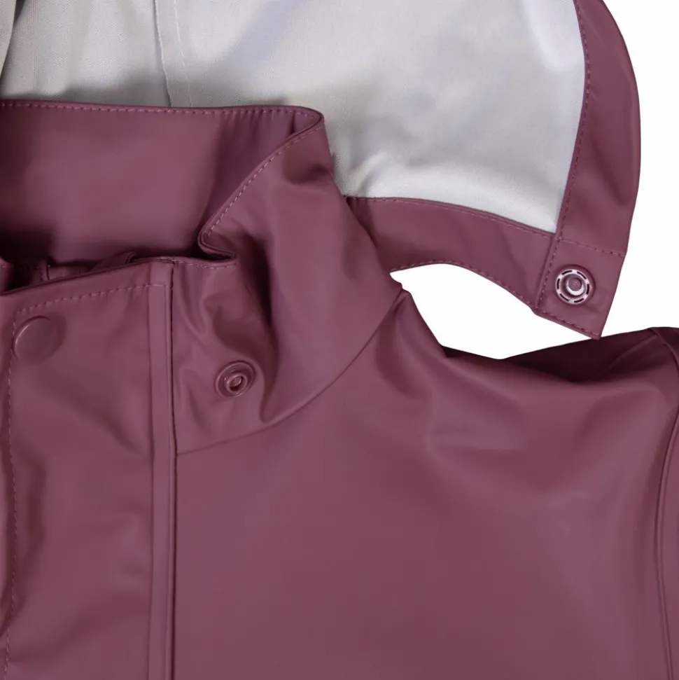 Steenholt Moss Børne Regnsæt - Crushed Berry