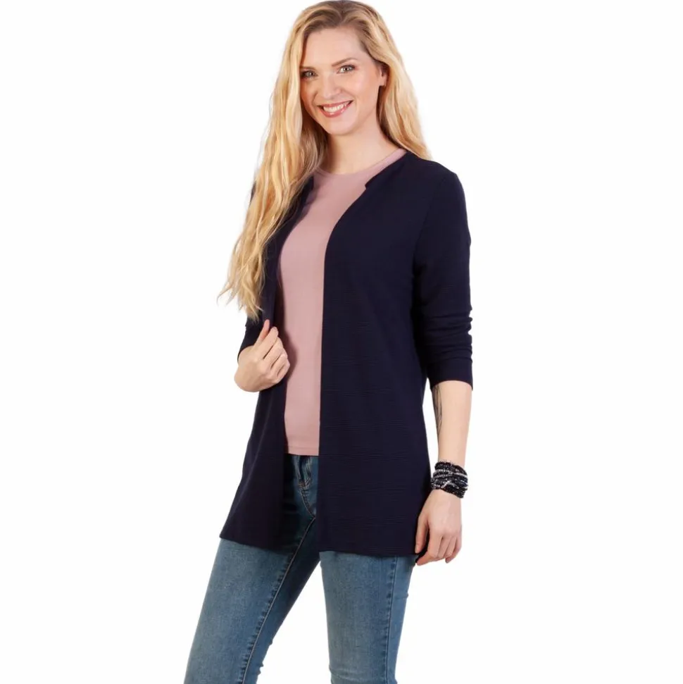 Steenholt Nelly Dame Cardigan - Navy