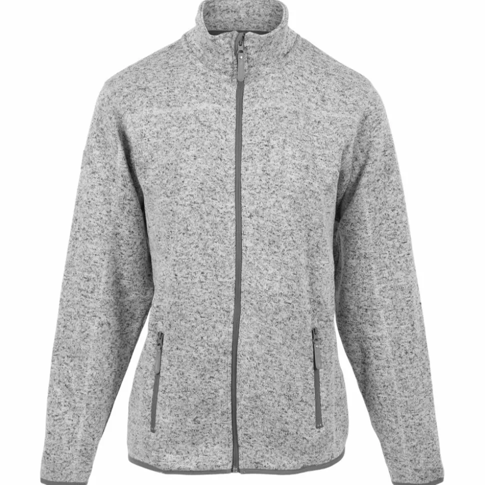 Steenholt Ocean Dame Fleecejakke - Light Grey