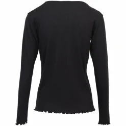 Steenholt Rose Dame Bluse Plus Size - Black