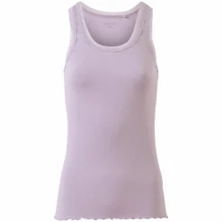 Steenholt Roselina Dame Top Plus Size - Lavender Frost