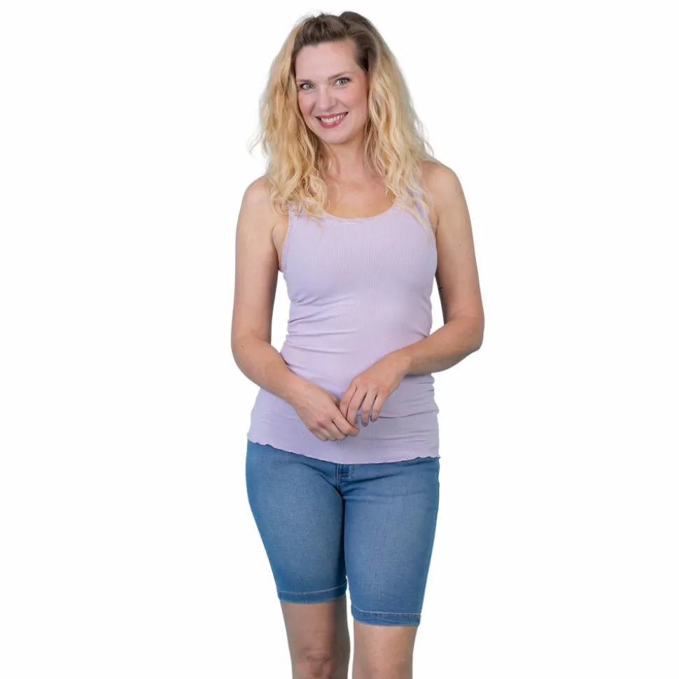 Steenholt Roselina Dame Top - Lavender Frost