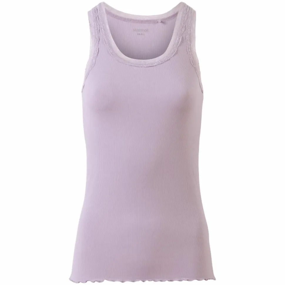 Steenholt Roselina Dame Top - Lavender Frost