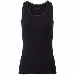 Steenholt Roselina Dame Top Plus Size - Black