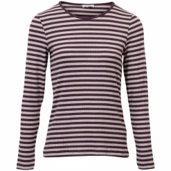 Steenholt Rosita Dame Langærmet t-shirt - Crushed Violets