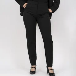 Steenholt Sharon Dame Bukser - Black
