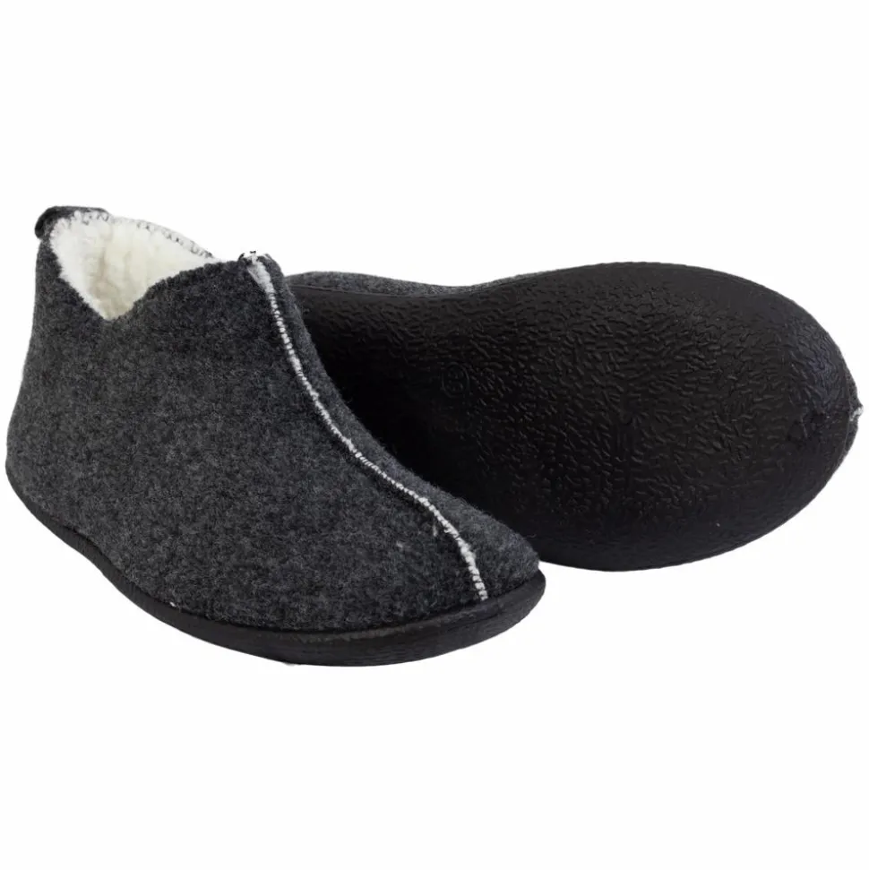 Steenholt Zane Unisex Hjemmesko - Dark Grey
