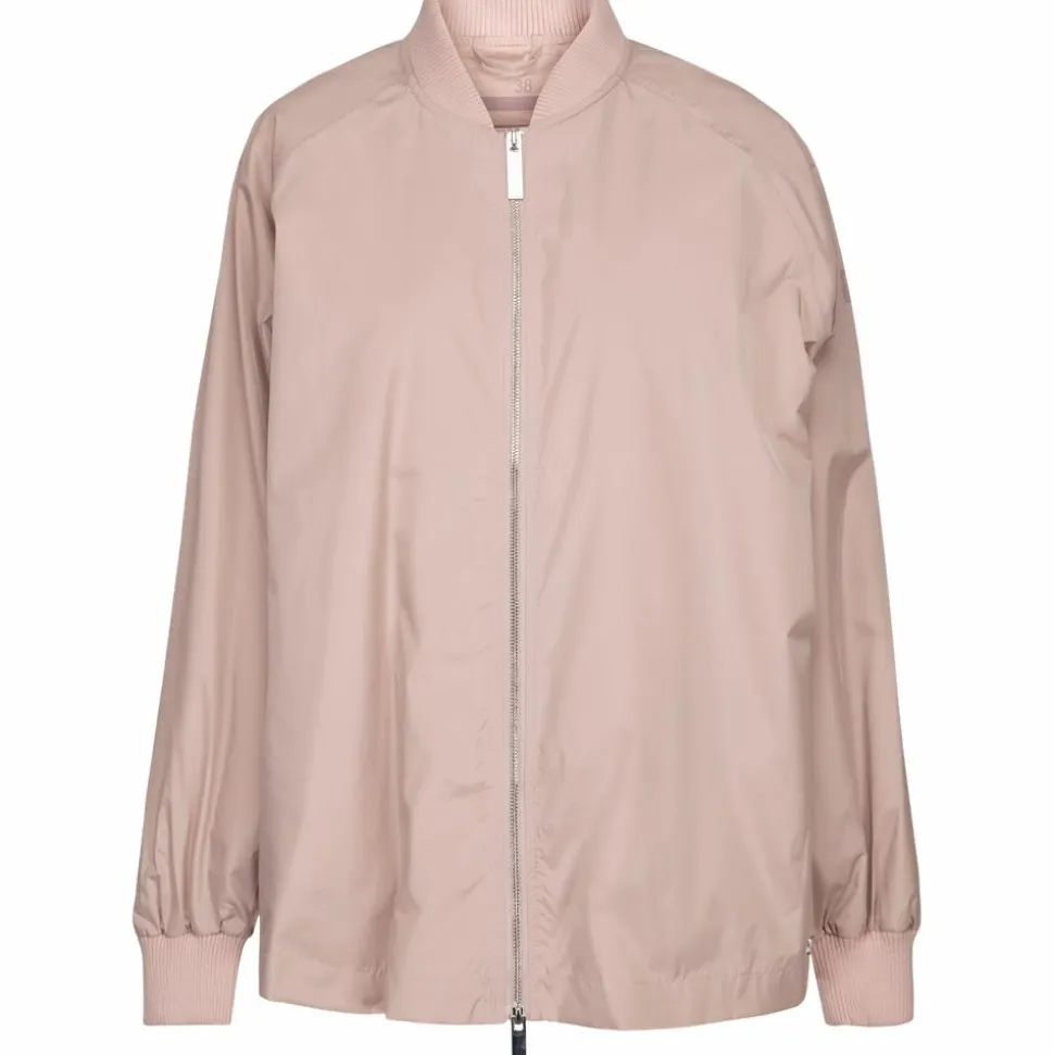 Ticket Woman Astie Short Dame Overgangsjakke - Shadow Gray/Dusty Rose
