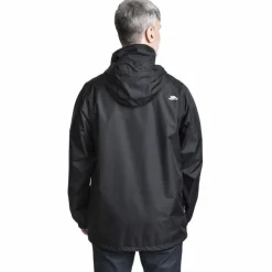 Trespass Herre Regnjakke - Black