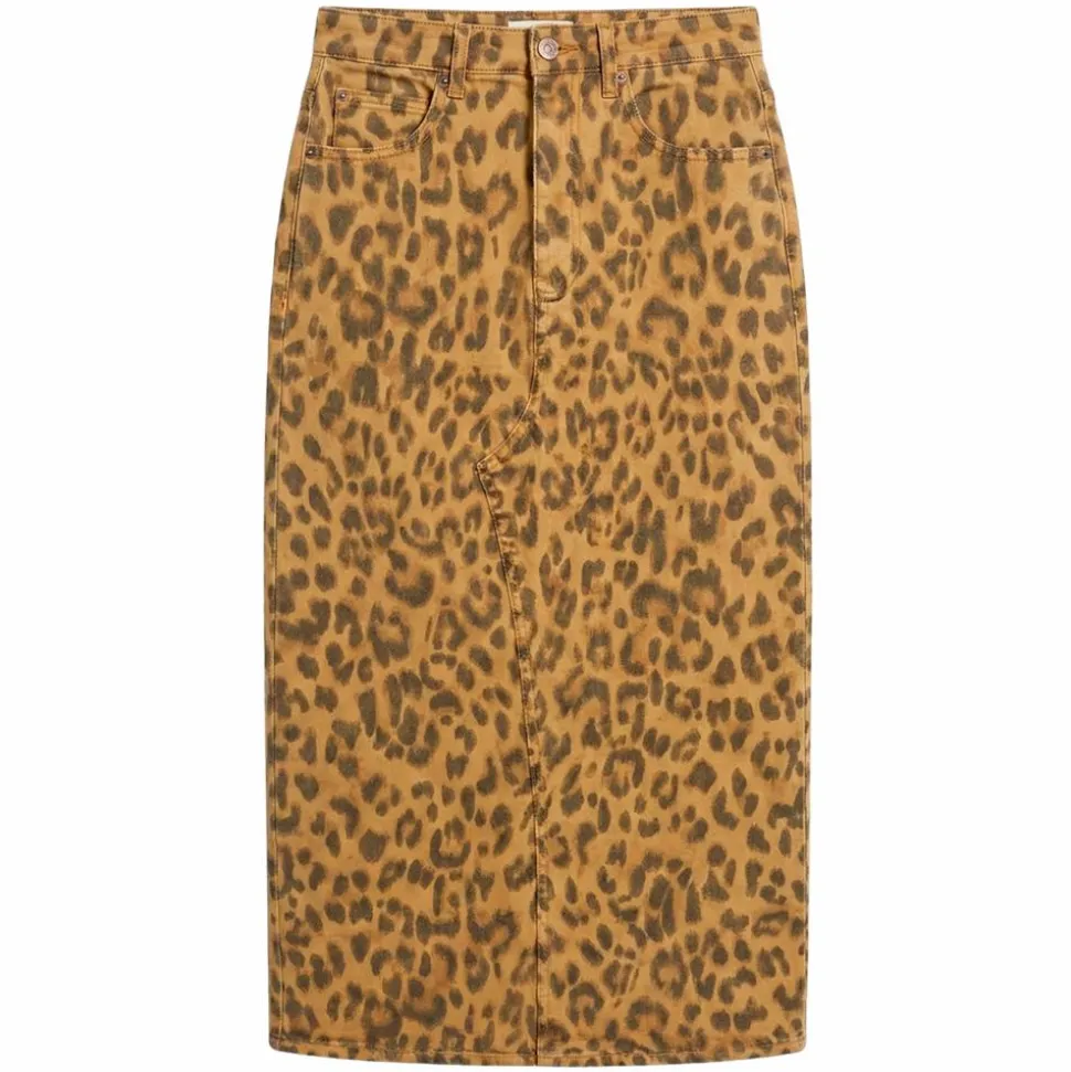 Vanting Dame Nederdel - Leopard
