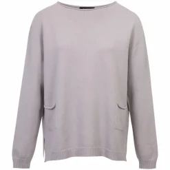 Vanting Dame Striktrøje - Light Grey