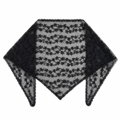 Vanting Dame Tørklæde - Black