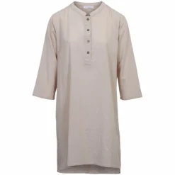 Vanting Dame Tunika i hørmix - Beige