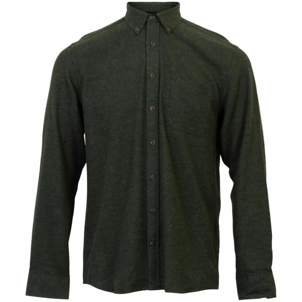 Vito Barny Herre Skjorte - Army Green mix