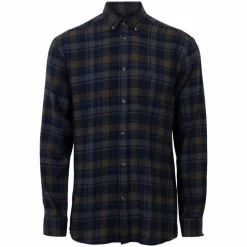 Vito Farmer Herre Skjorte - Mid Brown