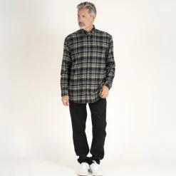 Vito Farmer Herre Skjorte - Jet Black