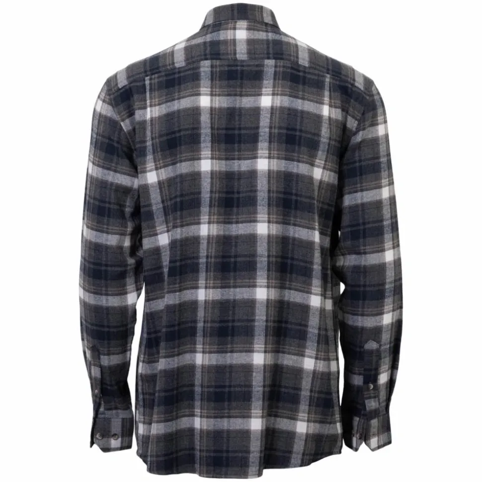 Vito Farmer Herre Skjorte - Mid Grey