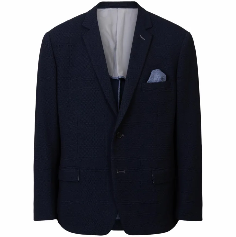 Vito Hackett Herre Blazer Plus Size - Ultra Dark Navy