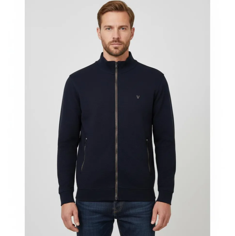 Vito Herre Cardigan - Dk. Navy
