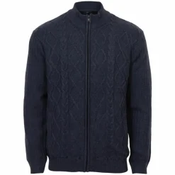 Vito Herre Cardigan - Dk.navy mix