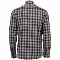 Vito Murat Herre Skjorte - Mid Brown