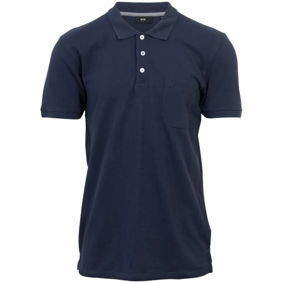 Vito Roger Herre Polo - Dk. Navy