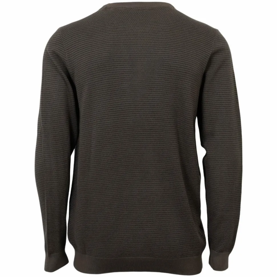 Vito Viggo Herre Striktrøje - Mid Brown