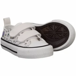 Weestep Pige Sneakers - White w. Butterfly