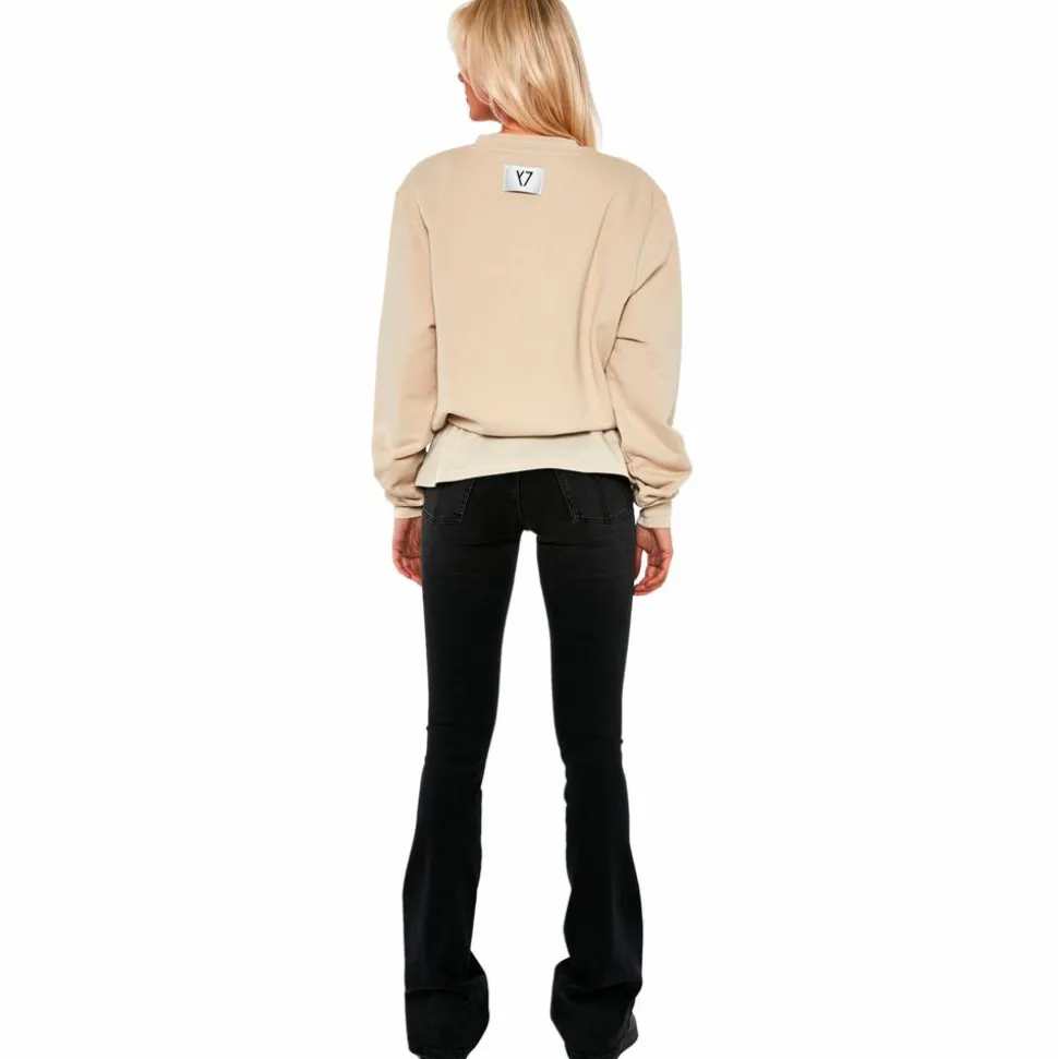 Y7 Luke Dame Sweatshirt - Fog Sand