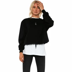 Y7 Luke Dame Sweatshirt - Sort