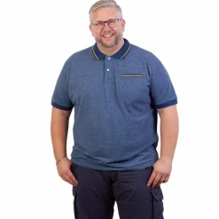 Yellowstone Eagle Herre Polo - Navy Melange