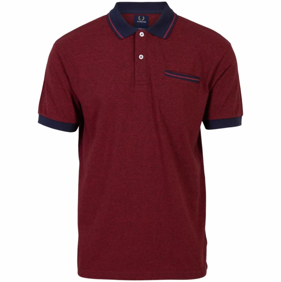 Yellowstone Eagle Herre Polo - Tango Red