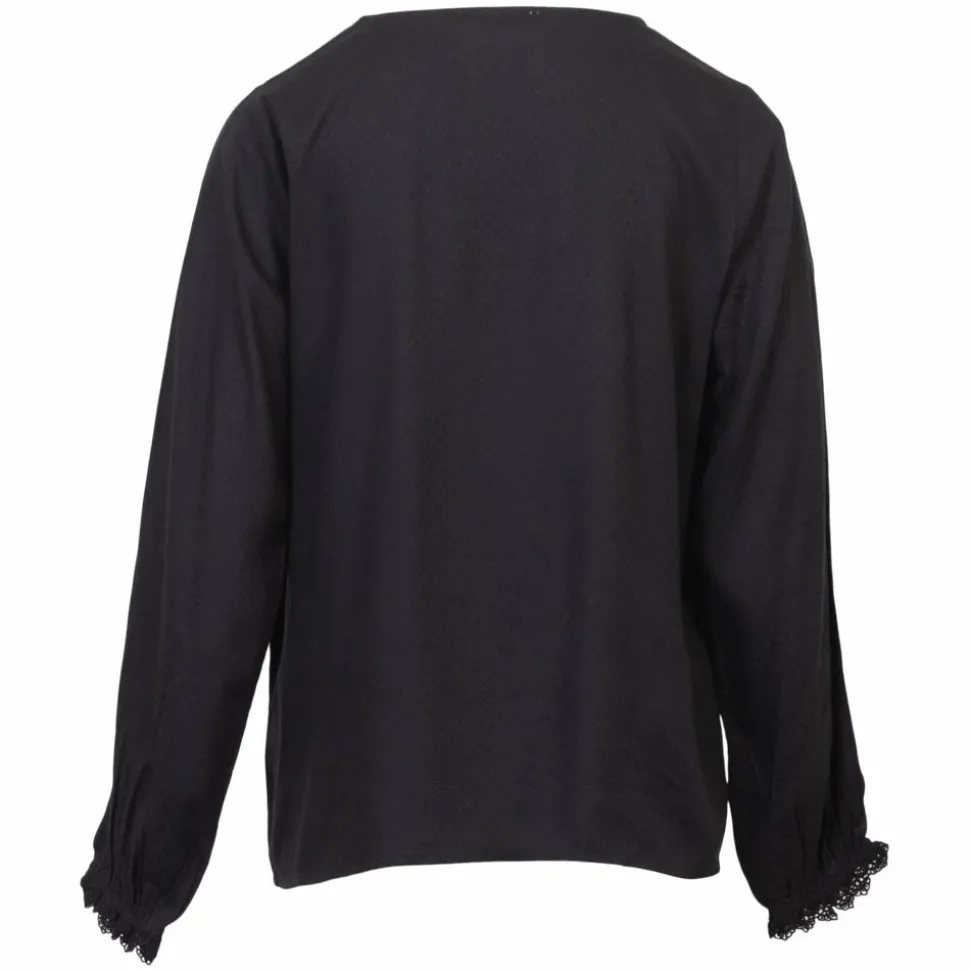 ZbyZ Dame Bluse - Black