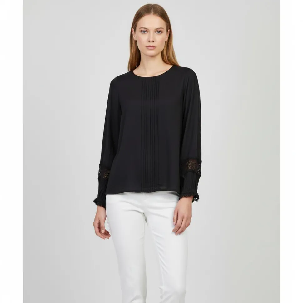 ZbyZ Dame Bluse - Black