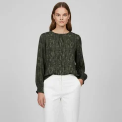 ZbyZ Dame Bluse - Khaki