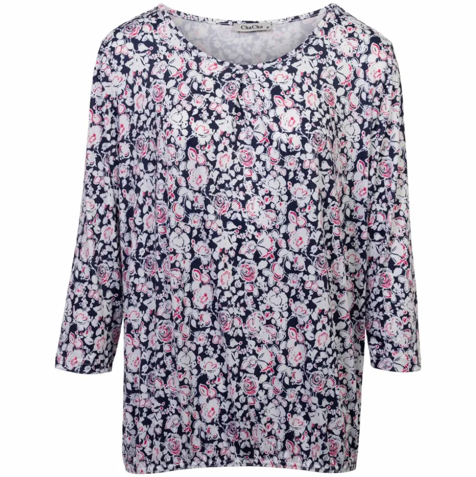 ZbyZ Dame Bluse - Print 170 Flowers
