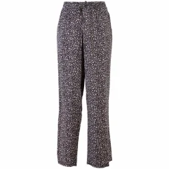 ZbyZ Dame Bukser Plus Size - Black/White