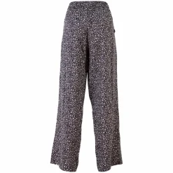 ZbyZ Dame Bukser Plus Size - Black/White