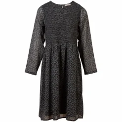 ZbyZ Dame Kjole Plus Size - Blue