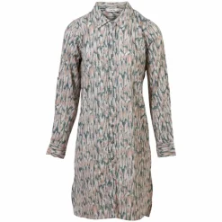 ZbyZ Dame Kjole Plus Size - LIght Green