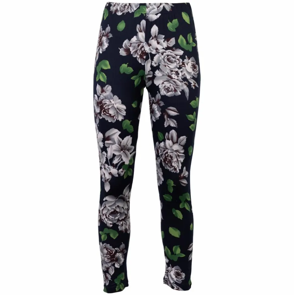ZbyZ Dame Leggings Plus Size - Print 1