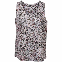 ZbyZ Dame Top Plus Size - Black