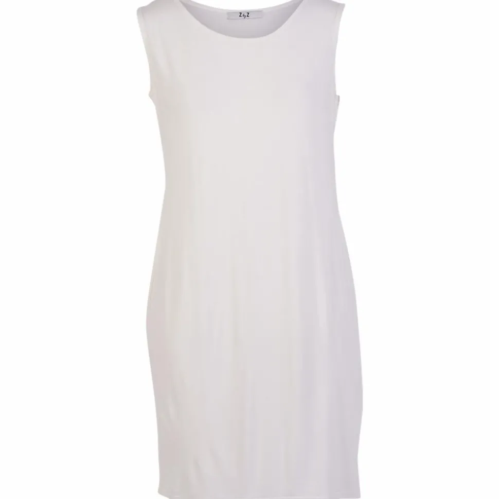ZbyZ Dame Underkjole Plus Size - Off White