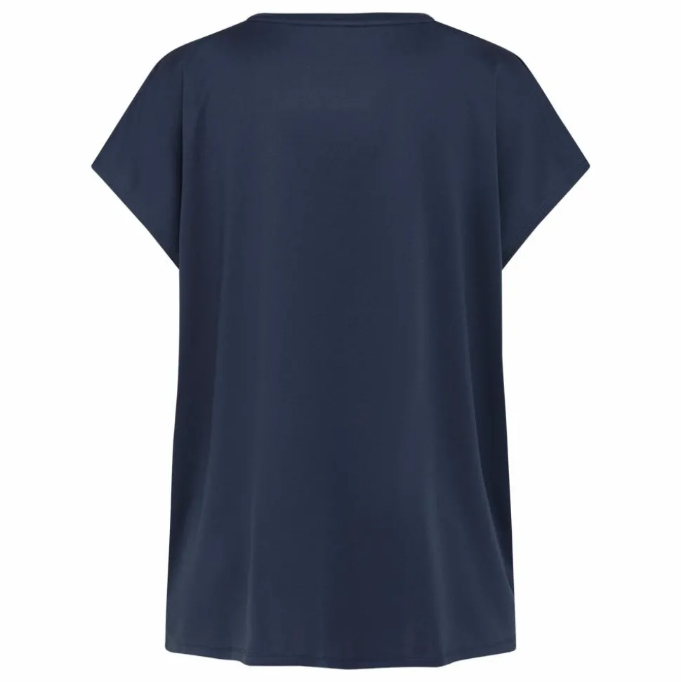 Zebdia Dame Trænings t-shirt - Navy