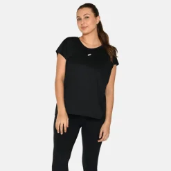 Zebdia Dame Trænings t-shirt - Black