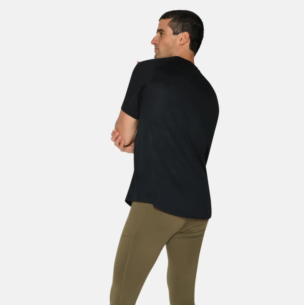 Zebdia Herre Trænings t-shirt - Black