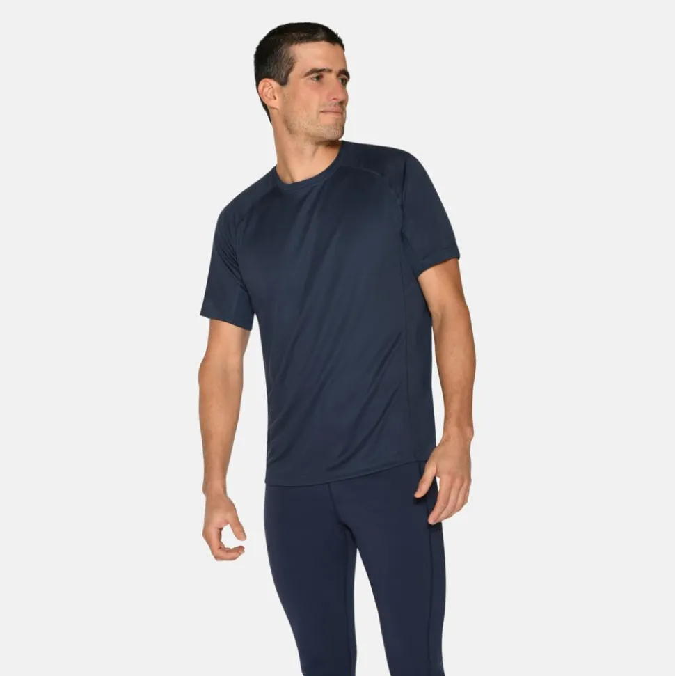 Zebdia Herre Trænings t-shirt - Navy